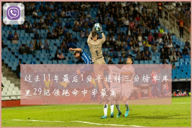过去11年最后1分半逆转三分榜单库里29记领跑命中率最高